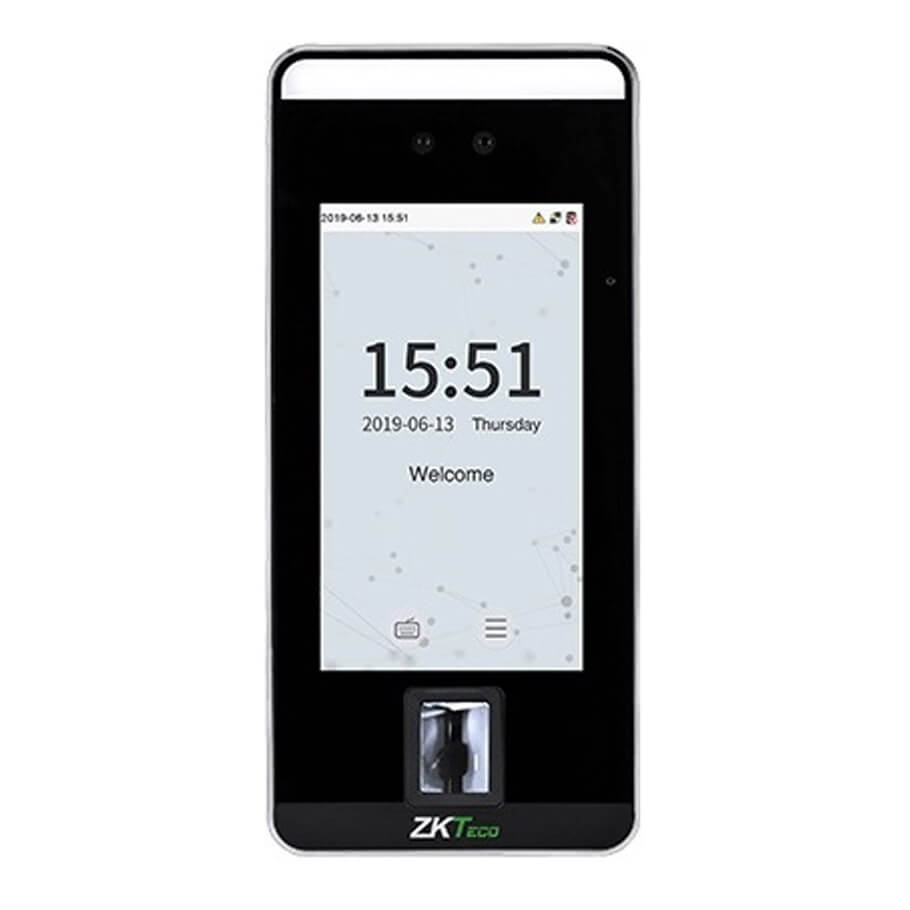 Máy chấm công kiểm soát cửa ra vào nhận dạng khuôn mặt ZKTeco SpeedFace-V5L